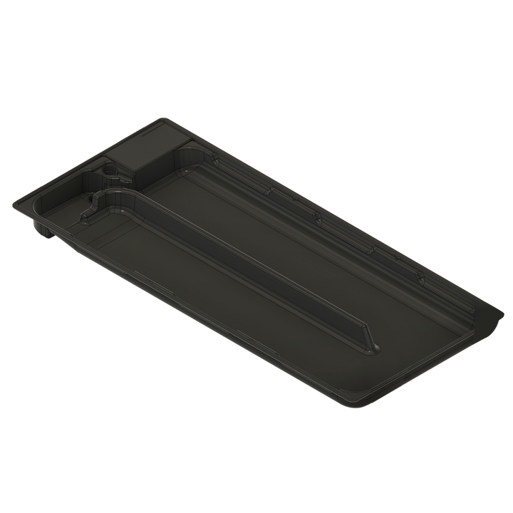 Water tray for indoor hydroponic garden