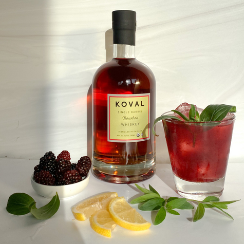 Rise x Koval Bourbon Smash Recipe