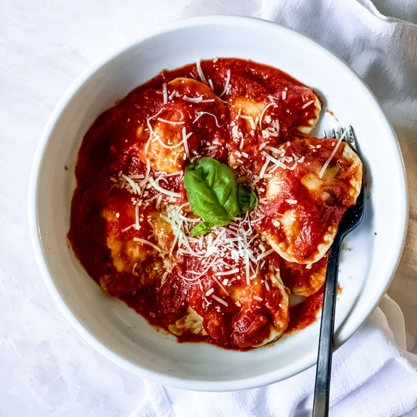 Date Night Cheese Ravioli - Recipes | Rise Gardens
