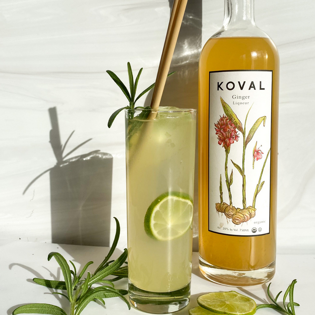 Rise x Koval Ginger Rickey Recipe