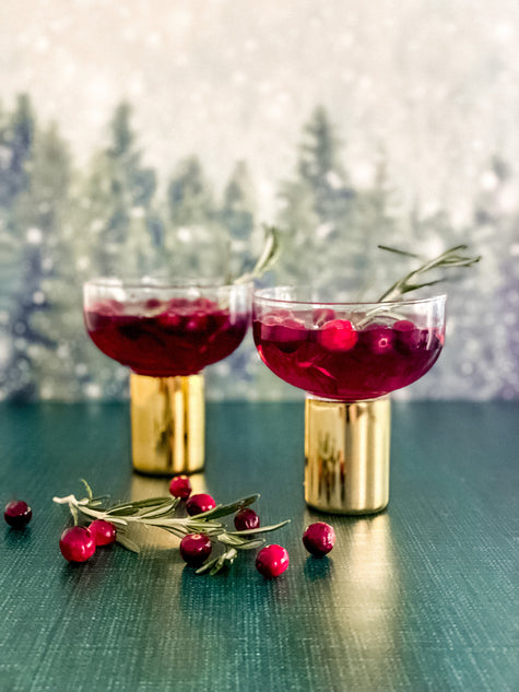 Christmas Cranberry Spritzer