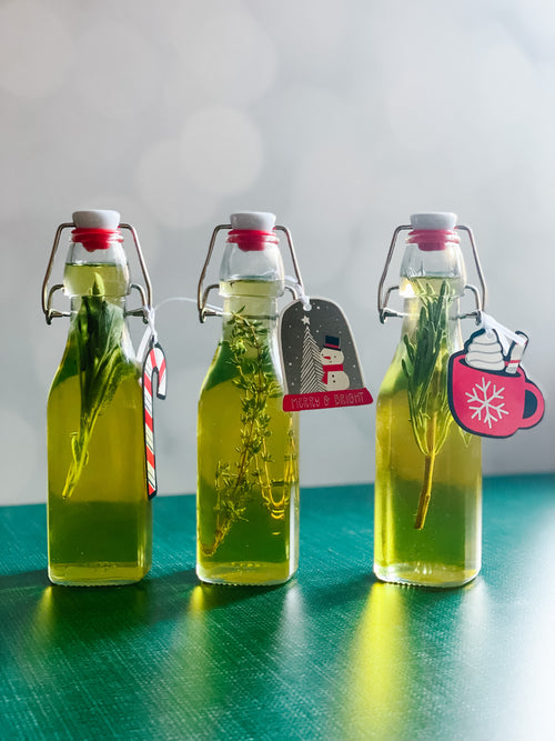 DIY Herb Infused Olive Oils