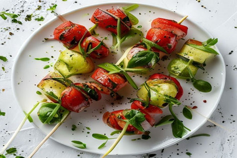 Hydroponic Caprese Skewers Recipe: Fresh From Your Indoor Garden