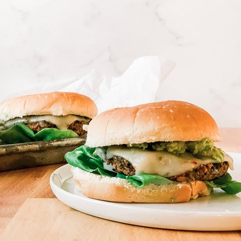 Smoky Grilled Black Bean Burgers