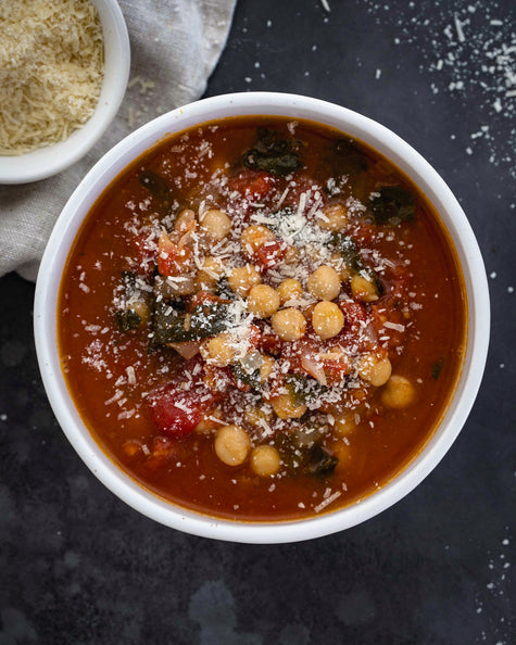 25-Minute One Pot Chickpea Kale Soup