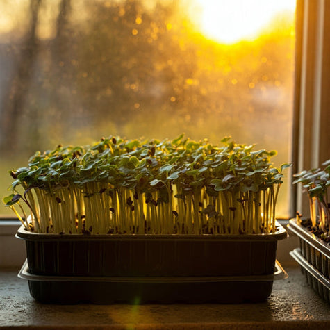 Growing Microgreens Indoors: Your Path to Fresh Produce Year-Round - Hydroponics | Rise Gardens