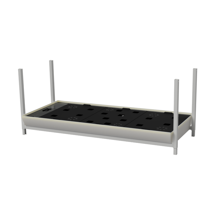 The Rise Garden 3 extension - increase yield of hydroponic modular system