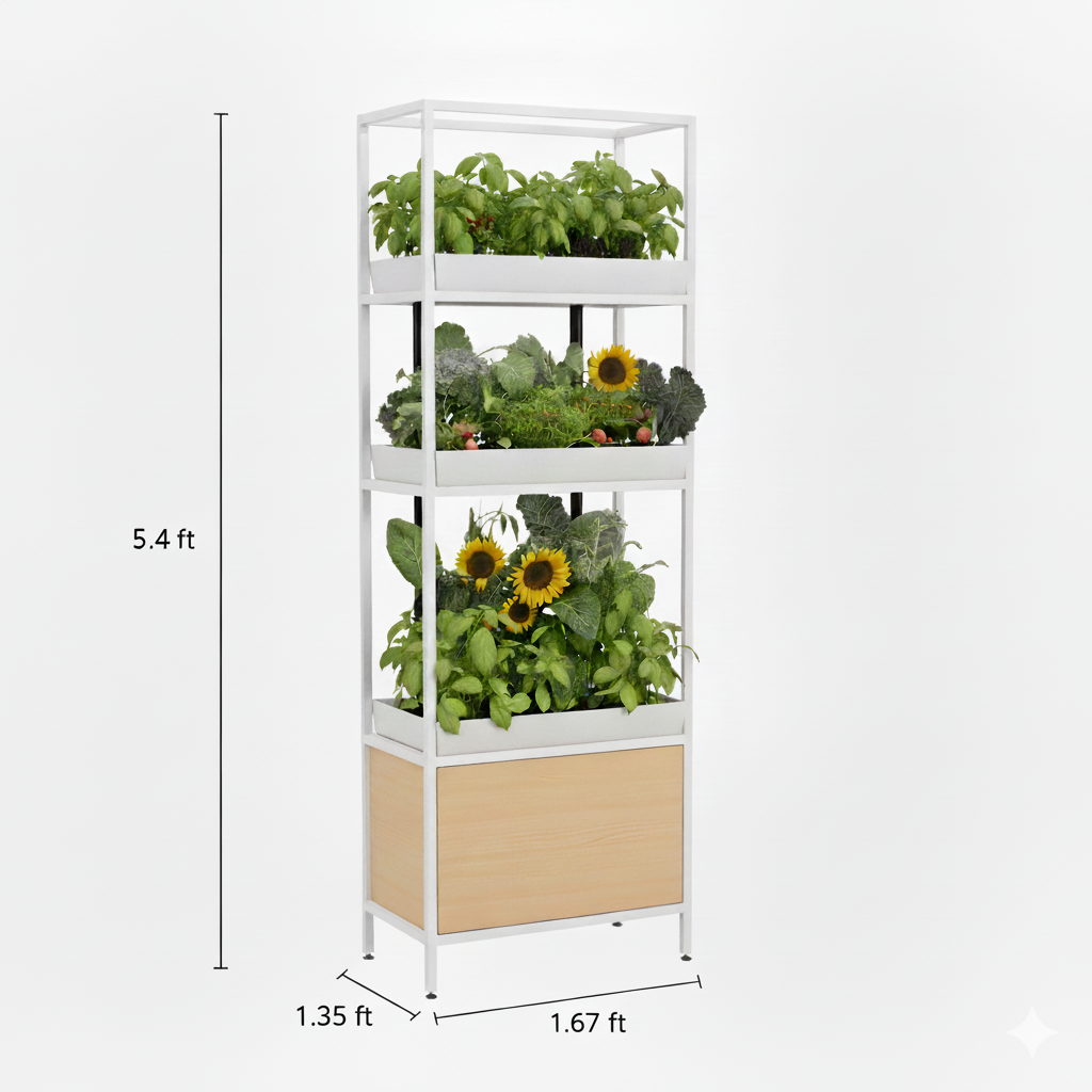 rise garden seed pods The Rise Garden Loft | Smart Indoor Hydroponic Garden System
