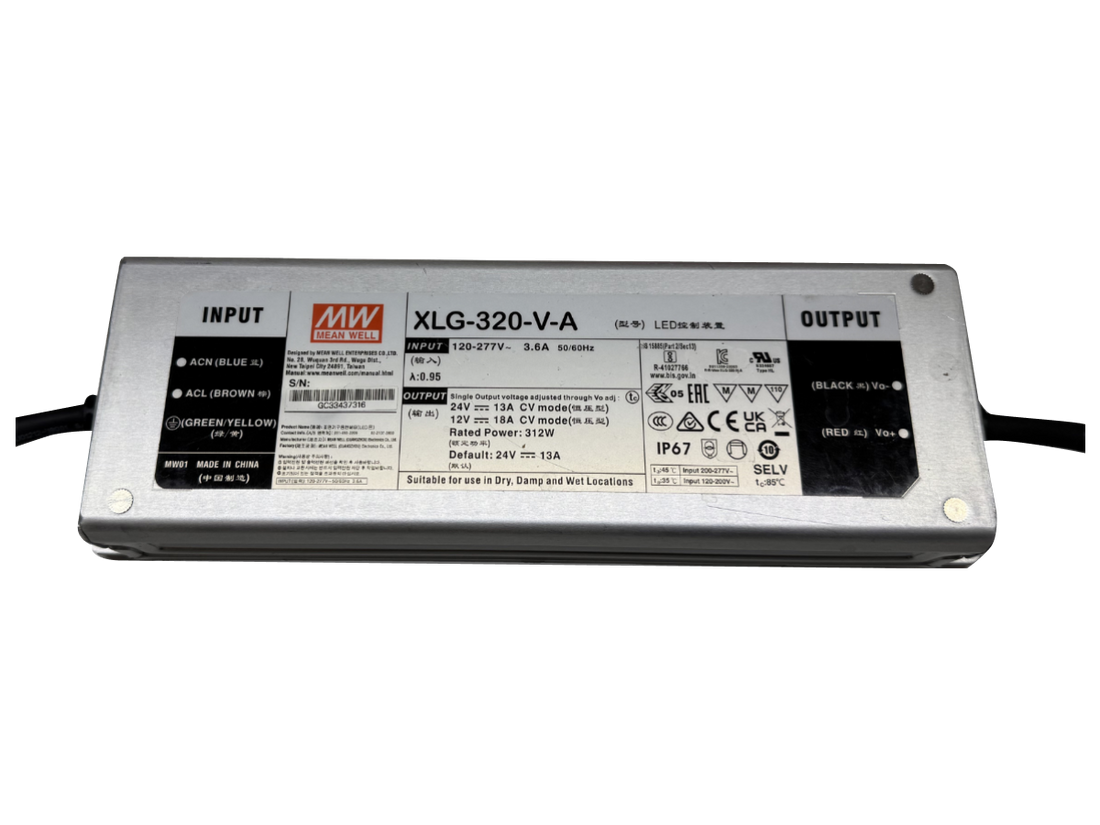 Power supply for hydroponic indoor tower garden