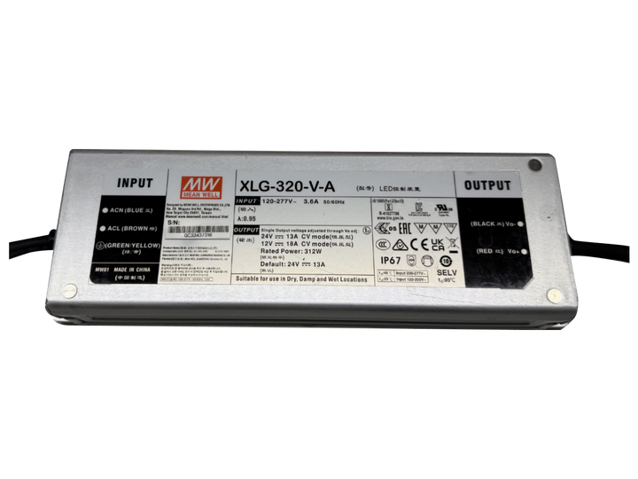 Power supply for hydroponic indoor tower garden