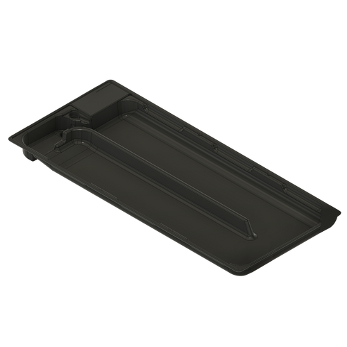 Water tray for indoor hydroponic garden