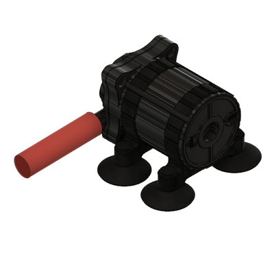 Water pump for hydroponic tower system