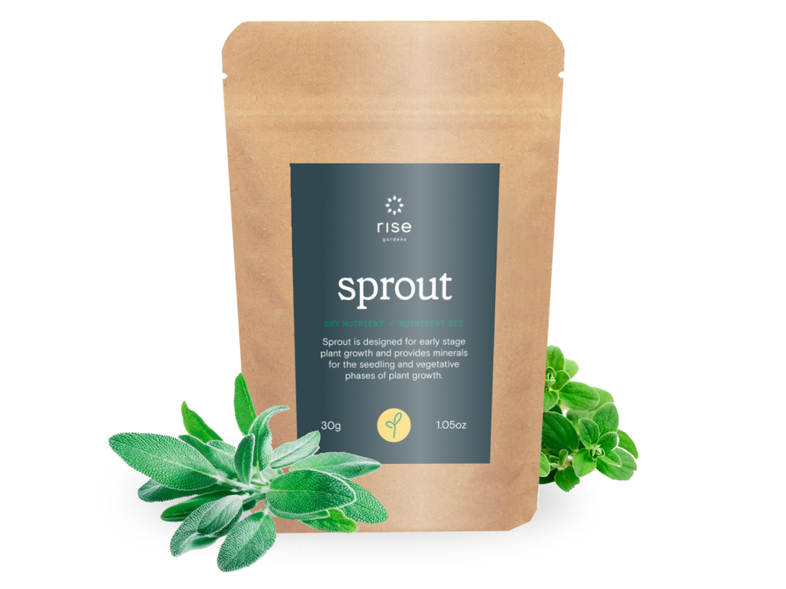 Sprout solid nutrient for hydroponic tower systen