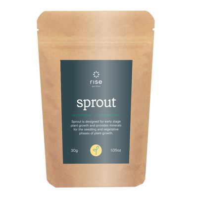 Sprout solid nutrient for hydroponic systems