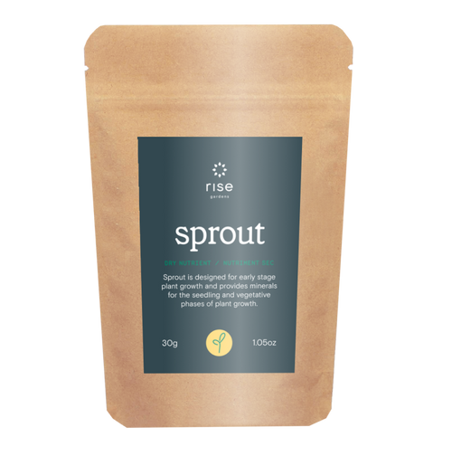 Sprout solid nutrient for hydroponic systems